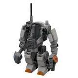 GOBRICKS MOC 171661 Beefed-up city space construction mech