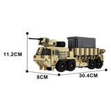 GOBRICKS MOC 177525 Oshkosh HEMTT- M985A4 - Heavy Expanded Mobility Tactical Truck
