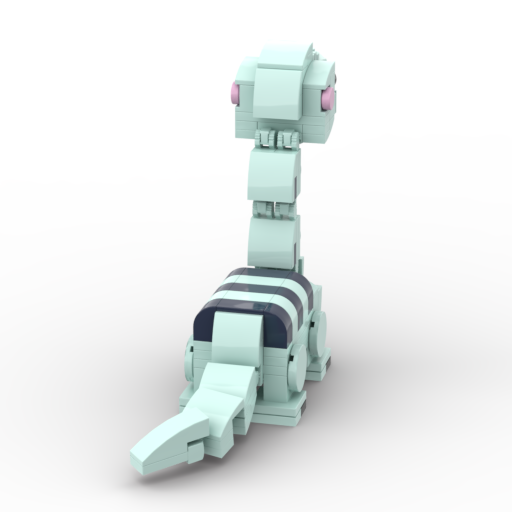 Jurassic BrickHeadz Size Collection - MOC Cube Animal Bricks