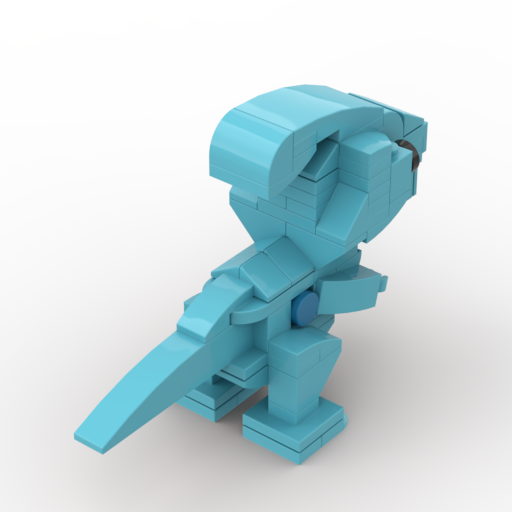 Jurassic BrickHeadz Size Collection - MOC Cube Animal Bricks