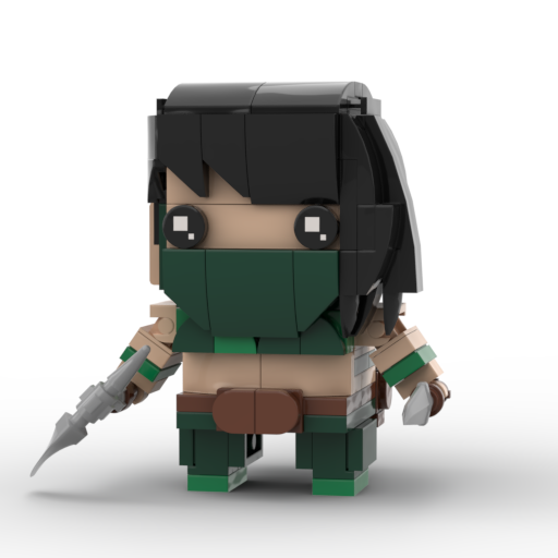 MOC Akali Champion LOL - BrickHeadz Toy