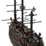 GOBRICKS MOC 156339 brown pirate ship