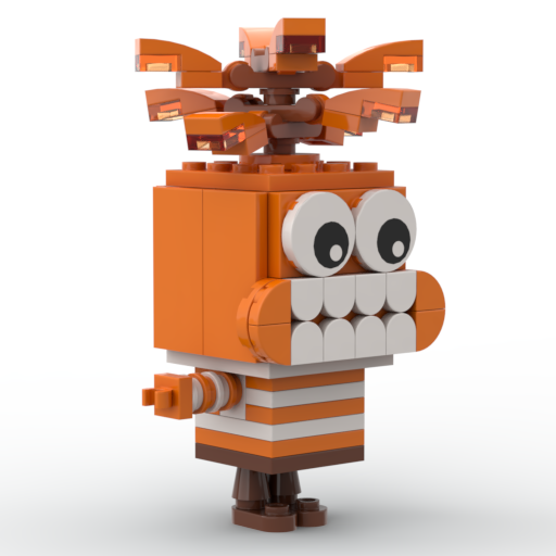 MOC Inside Out Brickheadz