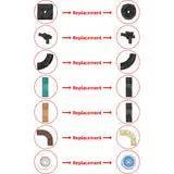 GOBRICKS MOC 140287 Iconic Butterflies