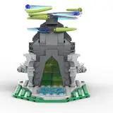 GOBRICKS MOC 153790 Shrine of Light - Zelda Tears of the Kingdom