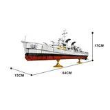 GOBRICKS MOC A1043 Fletcher-class Destroyer