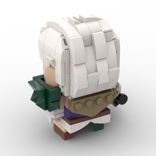 MOC Riven Champion LOL - BrickHeadz Toy