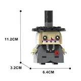 GOBRICKS MOC 162663 Mayor of Halloweentown (Nightmare Before Christmas)