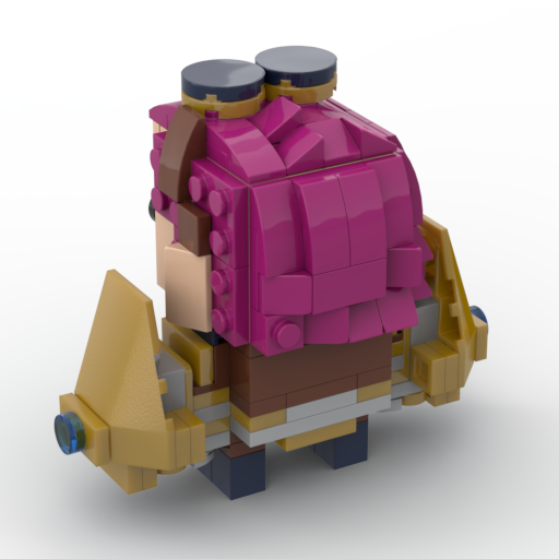 Vi Gloves Champion LOL - BrickHeadz Toy
