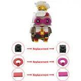 GOBRICKS MOC 167331 Purah (Legend of Zelda: Tears of the Kingdom) Brickheadz