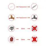 GOBRICKS MOC A1043 Fletcher-class Destroyer