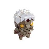 GOBRICKS MOC 181340 Attack on Titan Brickheadz MOC ~ Armored Titan