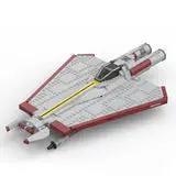 GOBRICKS MOC 47427 Republic Striker-Class Starfighter