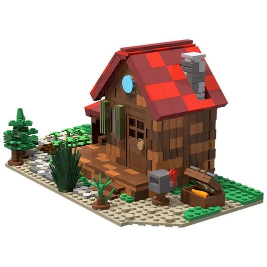 GOBRICKS MOC 125029 stardew valley farmhouse