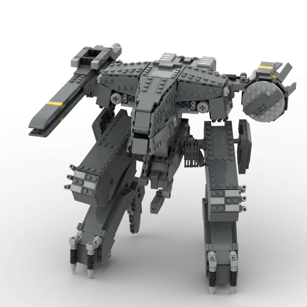 Gobricks 1885 pcs MOC-92620 Metal Gear Rex (Metal Gear Solid) – MOC Brick Store
