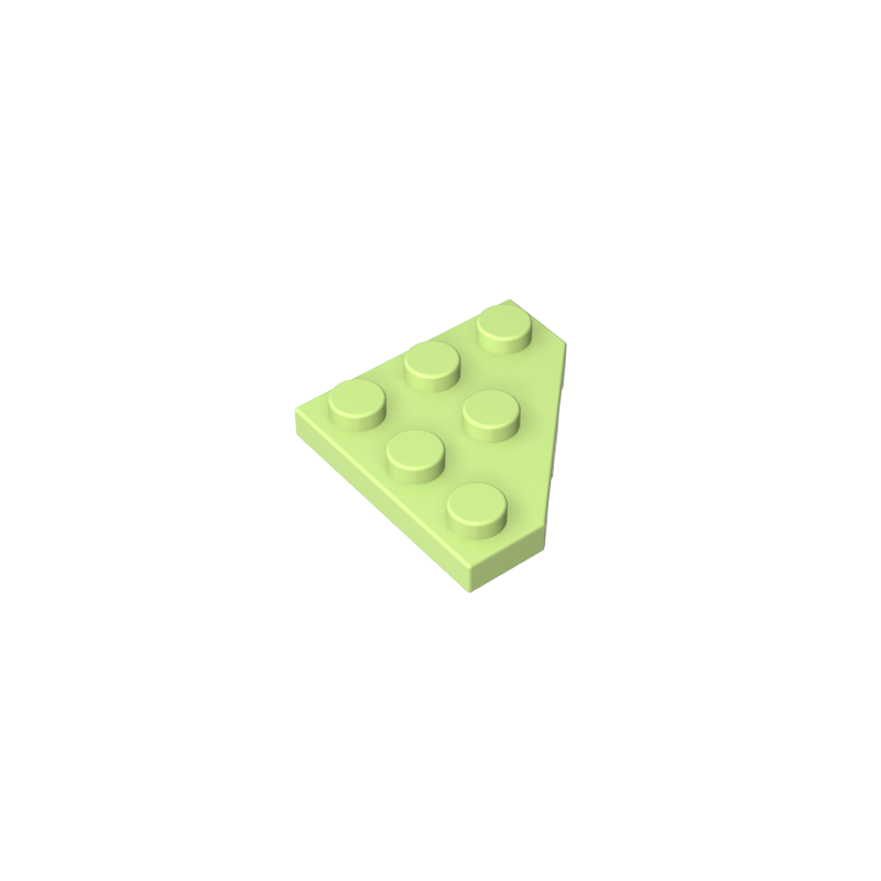 GDS-556 - Wedge Plate 3 x 3 Cut Corner