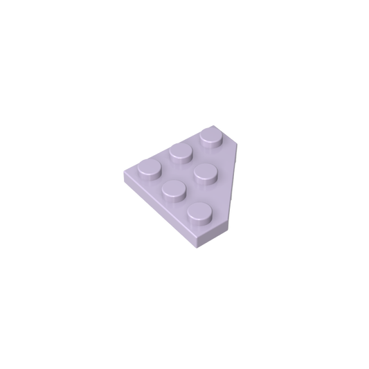 GDS-556 - Wedge Plate 3 x 3 Cut Corner