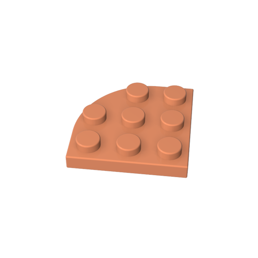 GDS-570 - Plate Round Corner 3 x 3