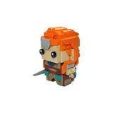 GOBRICKS MOC 171549 Horizon Zero Dawn Aloy Brickheadz