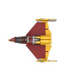 GOBRICKS MOC 158204 SW Ahsoka Shin Hati’s Starfighter MOC minifig scale