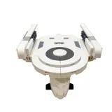 GOBRICKS MOC 155862 Oberth Class Starship, Star Trek (USS Grissom & USS Pegasus)