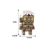 GOBRICKS MOC 181340 Attack on Titan Brickheadz MOC ~ Armored Titan