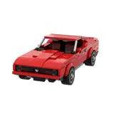 GOBRICKS MOC 138347 1971 Ford Mustang Mach 1
