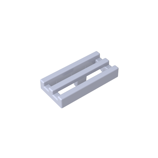 GDS-602 - Tile Special 1 x 2 Grille with Bottom Groove