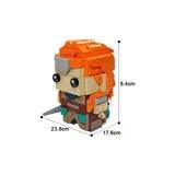 GOBRICKS MOC 171549 Horizon Zero Dawn Aloy Brickheadz