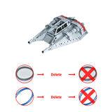 GOBRICKS MOC 1671 Rebel Snowspeeder