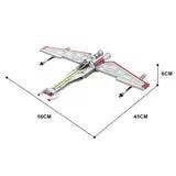 GOBRICKS MOC 47427 Republic Striker-Class Starfighter