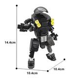 GOBRICKS MOC 180930 X-3 Infiltration Suit