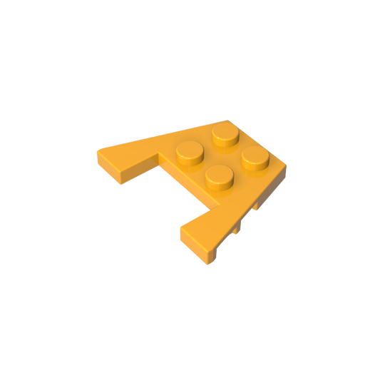 GDS-725 - Wedge Plate 3 x 4 with Stud Notches