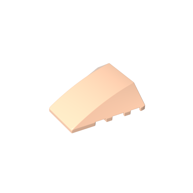 GDS-730 - Wedge Curved 4 x 4 No Top Studs