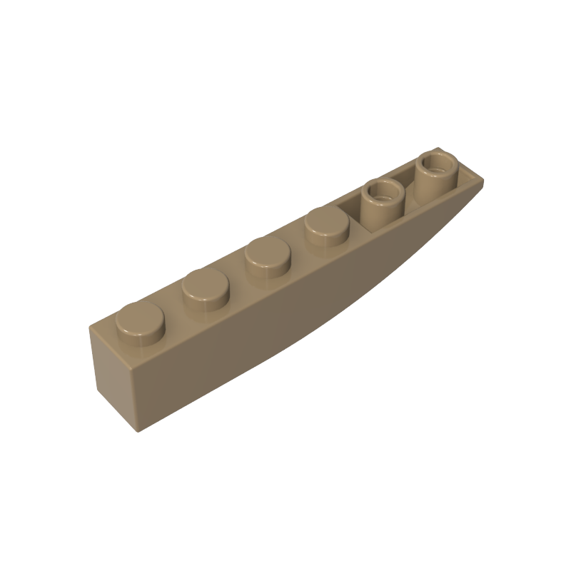 GDS-739 - Brick Curved 6 x 1 Inverted