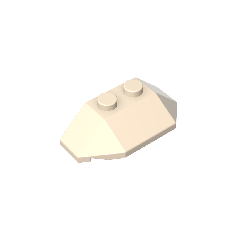 GDS-756 - Wedge Sloped 45 Degrees 2 x 4 Triple