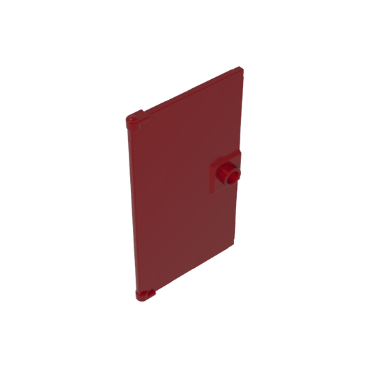 GDS-763 - Door 1 x 4 x 6 Smooth with Square Handle Plinth