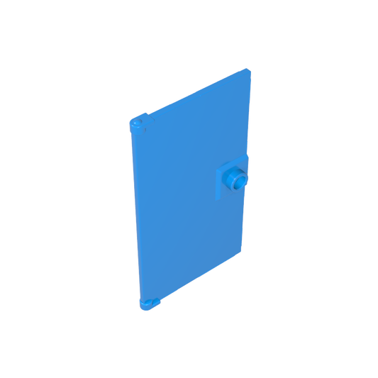 GDS-763 - Door 1 x 4 x 6 Smooth with Square Handle Plinth