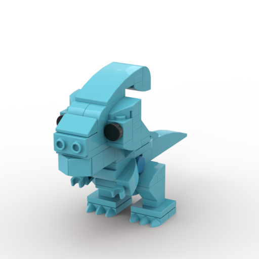 Jurassic BrickHeadz Size Collection - MOC Cube Animal Bricks