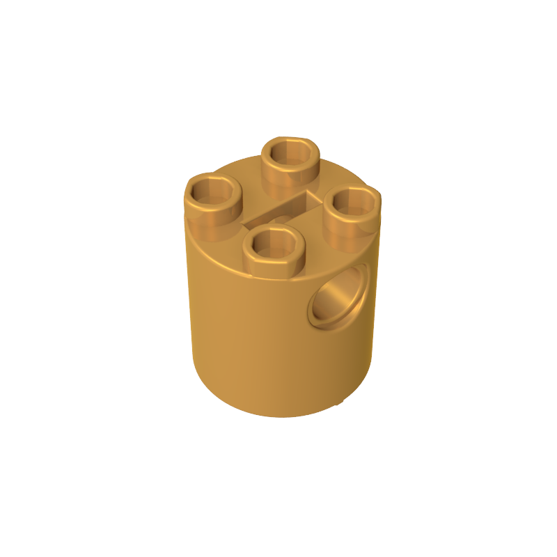 GDS-772 - Brick Round 2 x 2 x 2 Robot Body - without Bottom Axle Holder