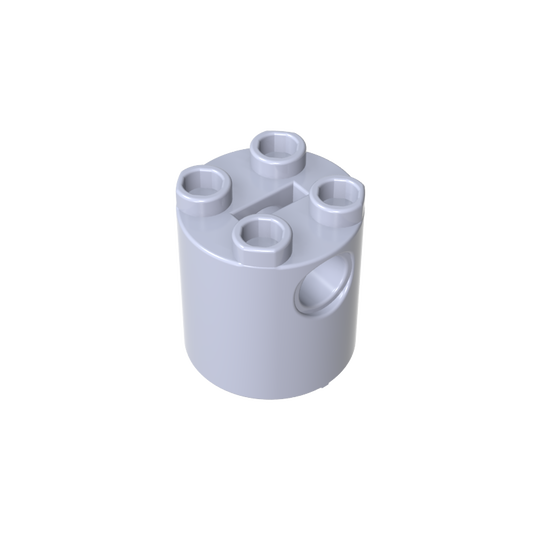 GDS-772 - Brick Round 2 x 2 x 2 Robot Body - without Bottom Axle Holder