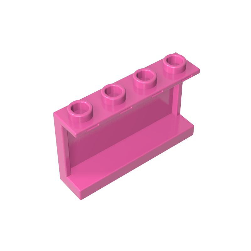 GDS-787 - Panel 1 x 4 x 2 with Side Supports - Hollow Studs
