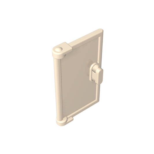 GDS-793 - Door 1 x 2 x 3 with Vertical Handle, New Mold for Tabless Frames