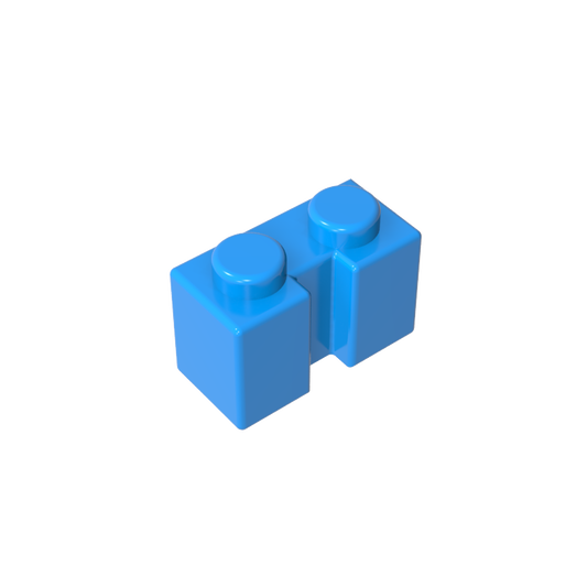 GDS-798 - Brick Special 1 x 2 with Groove