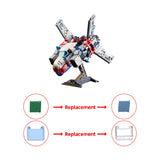 GOBRICKS MOC 128778 X1-B500 Freedom Rebel Bomber