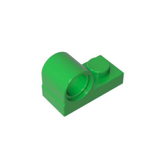 GDS-811 - Plate Special 1 x 2 with Pin Hole on Top