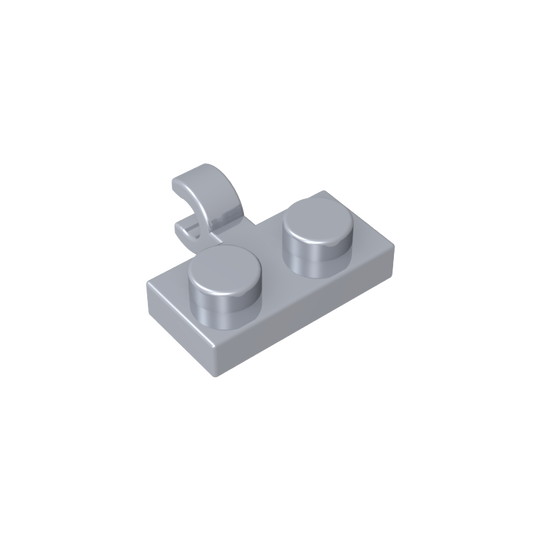 GDS-815 - Plate Special 1 x 2 with Clip Horizontal on Side