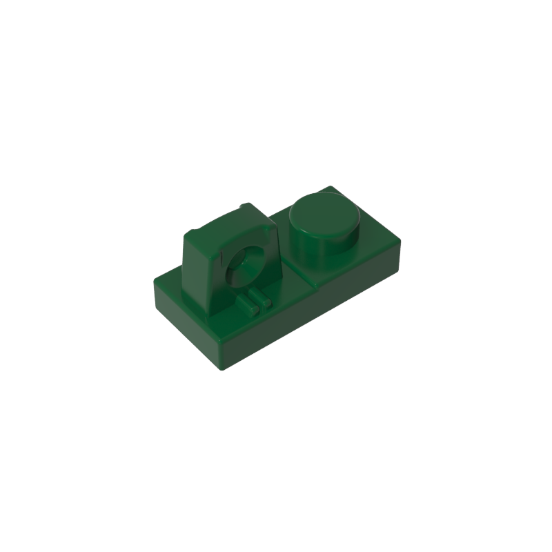 GDS-824 - Hinge Plate 1 x 2 Locking with 1 Finger On Top