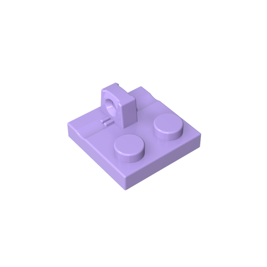 GDS-825 - Hinge Plate 2 x 2 Locking with 1 Finger on Top