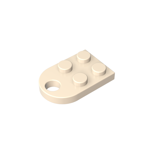 GDS-846 - Plate Special 3 x 2 with Hole